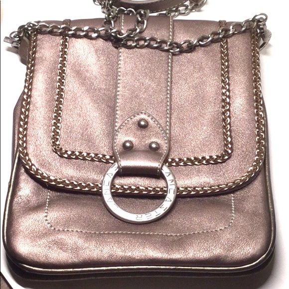 Crossbody metallic bronze copper LANCASTER - Picture 2 of 8